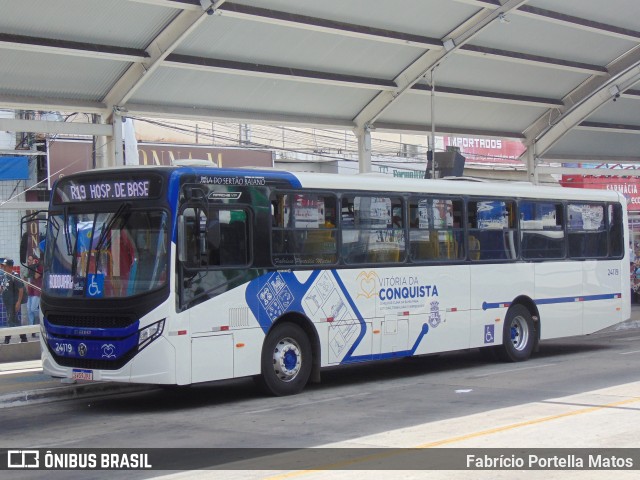 ATT - Atlântico Transportes e Turismo - Vitória da Conquista 24119 na cidade de Vitória da Conquista, Bahia, Brasil, por Fabrício Portella Matos. Número da foto: #12653237.