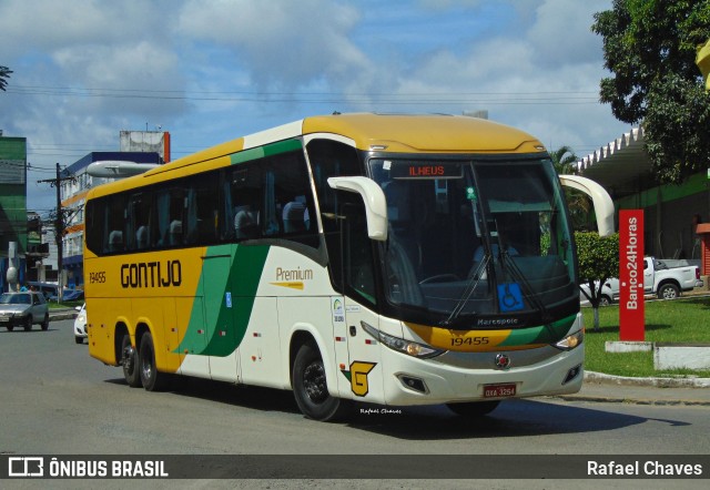 Empresa Gontijo de Transportes 19455 na cidade de Itabuna, Bahia, Brasil, por Rafael Chaves. Número da foto: #12653529.