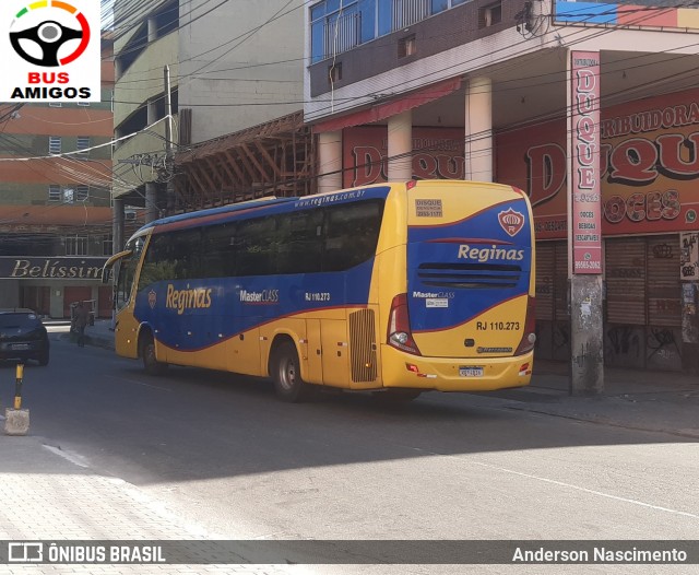 Auto Viação Reginas RJ 110.273 na cidade de Duque de Caxias, Rio de Janeiro, Brasil, por Anderson Nascimento . Número da foto: #12653628.