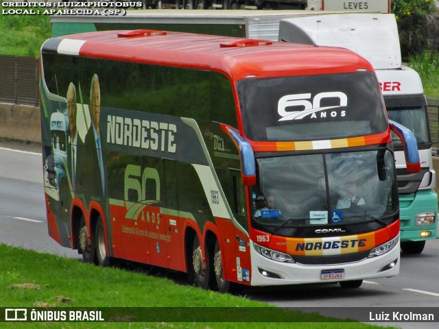 Expresso Nordeste 1963 na cidade de Aparecida, São Paulo, Brasil, por Luiz Krolman. Número da foto: #12654187.