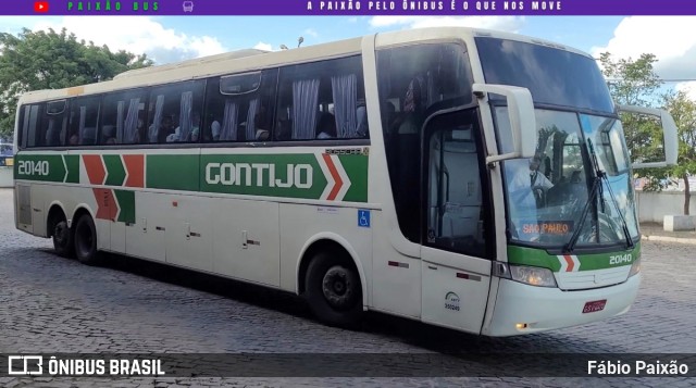 Empresa Gontijo de Transportes 20140 na cidade de Vitória da Conquista, Bahia, Brasil, por Fábio Paixão. Número da foto: #12653920.