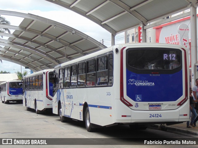 ATT - Atlântico Transportes e Turismo - Vitória da Conquista 24124 na cidade de Vitória da Conquista, Bahia, Brasil, por Fabrício Portella Matos. Número da foto: #12653200.