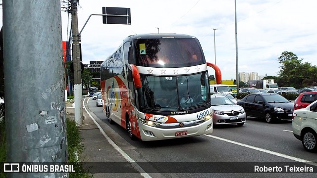 Bariri Turismo 6800 na cidade de São Paulo, São Paulo, Brasil, por Roberto Teixeira. Número da foto: #12652660.