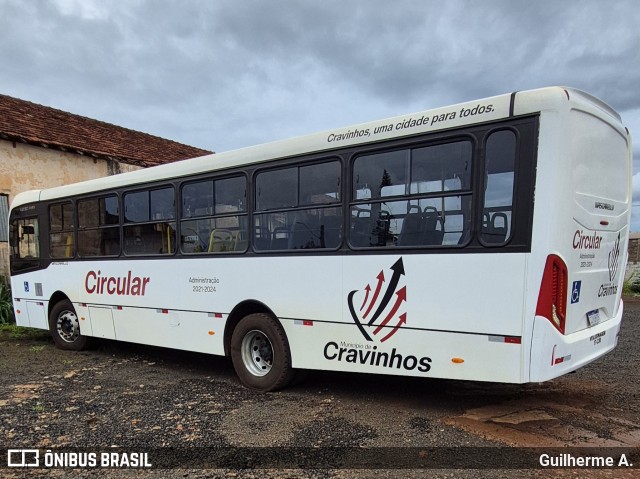 Prefeitura Municipal de Cravinhos 0H95 na cidade de Cravinhos, São Paulo, Brasil, por Guilherme A.. Número da foto: #12653256.