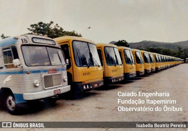 Viação Itapemirim 20101 na cidade de Cachoeiro de Itapemirim, Espírito Santo, Brasil, por Isabella Beatriz Pereira. Número da foto: #12652958.