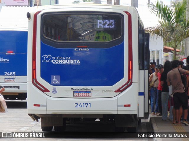 ATT - Atlântico Transportes e Turismo - Vitória da Conquista 24171 na cidade de Vitória da Conquista, Bahia, Brasil, por Fabrício Portella Matos. Número da foto: #12653254.