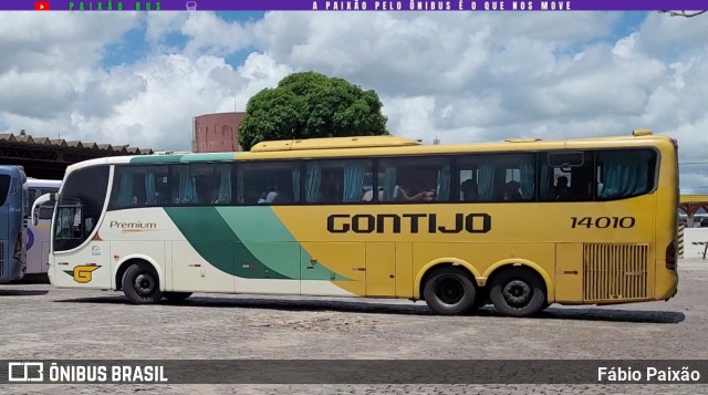 Empresa Gontijo de Transportes 14010 na cidade de Vitória da Conquista, Bahia, Brasil, por Fábio Paixão. Número da foto: #12651553.
