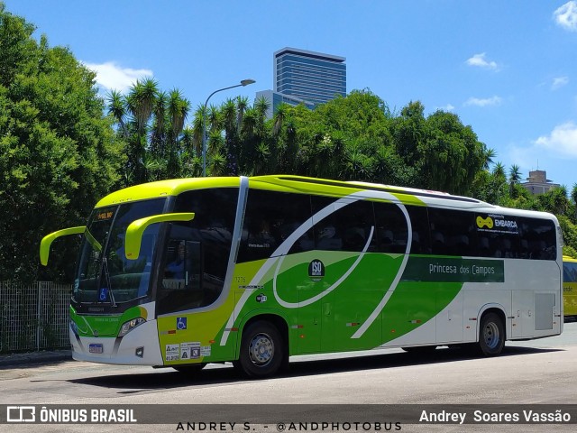 Expresso Princesa dos Campos 7276 na cidade de Curitiba, Paraná, Brasil, por Andrey  Soares Vassão. Número da foto: #12654191.