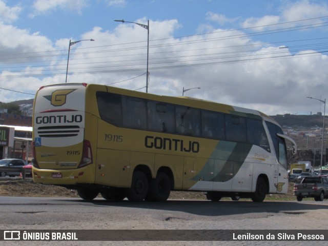 Empresa Gontijo de Transportes 19115 na cidade de Caruaru, Pernambuco, Brasil, por Lenilson da Silva Pessoa. Número da foto: #12653829.