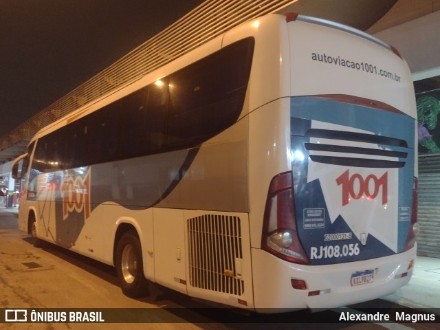 Auto Viação 1001 RJ 108.056 na cidade de Rio de Janeiro, Rio de Janeiro, Brasil, por Alexandre  Magnus. Número da foto: #12654291.