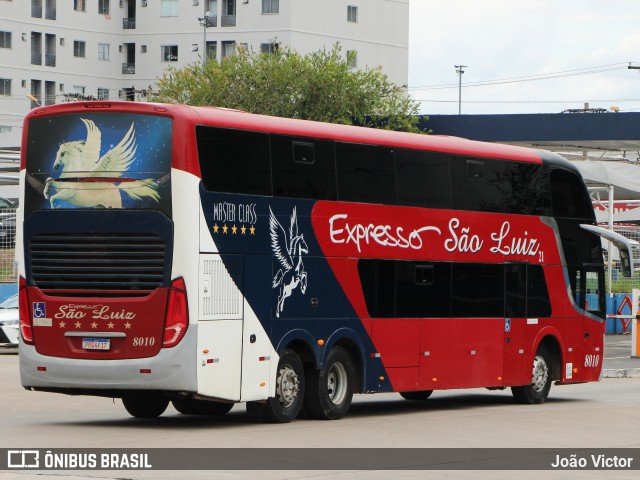 Expresso São Luiz 8010 na cidade de Goiânia, Goiás, Brasil, por João Victor. Número da foto: #12656240.