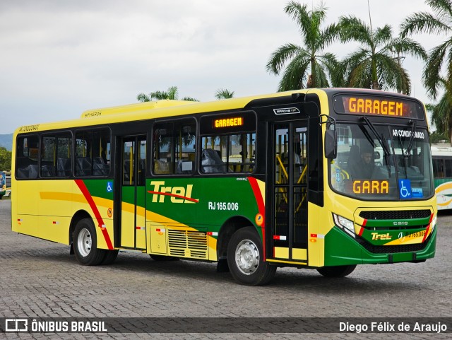 TREL - Transturismo Rei RJ 165.006 na cidade de Duque de Caxias, Rio de Janeiro, Brasil, por Diego Félix de Araujo. Número da foto: #12655078.