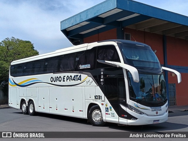 Viação Ouro e Prata 1031 na cidade de Porto Alegre, Rio Grande do Sul, Brasil, por André Lourenço de Freitas. Número da foto: #12654663.