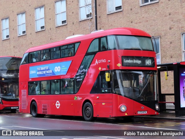 Arriva LT474 na cidade de London, Greater London, Inglaterra, por Fábio Takahashi Tanniguchi. Número da foto: #12655209.