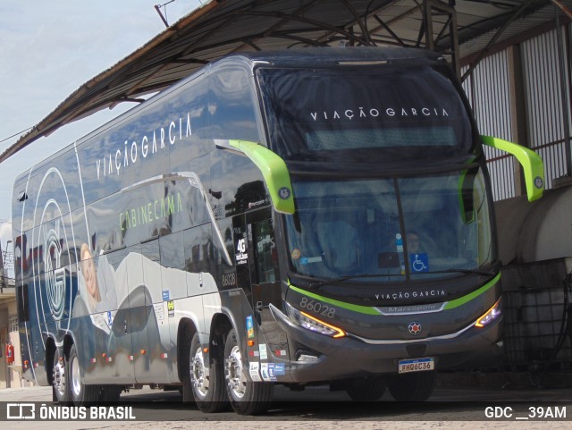 Viação Garcia 86028 na cidade de Curitiba, Paraná, Brasil, por GDC __39AM. Número da foto: #12655969.