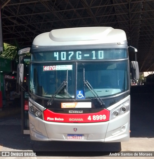Express Transportes Urbanos Ltda 4 8999 na cidade de São Paulo, São Paulo, Brasil, por Andre Santos de Moraes. Número da foto: #12654737.