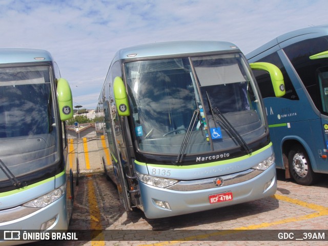 Viação Garcia 8135 na cidade de Curitiba, Paraná, Brasil, por GDC __39AM. Número da foto: #12655750.