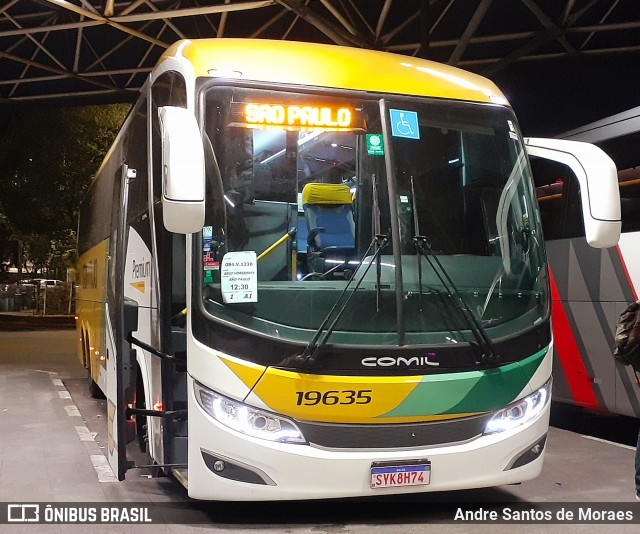 Empresa Gontijo de Transportes 19635 na cidade de São Paulo, São Paulo, Brasil, por Andre Santos de Moraes. Número da foto: #12654916.