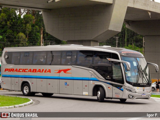 Viação Piracicabana 7124 na cidade de Barueri, São Paulo, Brasil, por Igor F.. Número da foto: #12656066.