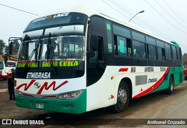 ETMIGRASA - Enpresa de Transportes Miguel Grau S.A. 05 na cidade de Carabayllo, Lima, Lima Metropolitana, Peru, por Anthonel Cruzado. Número da foto: #12655198.