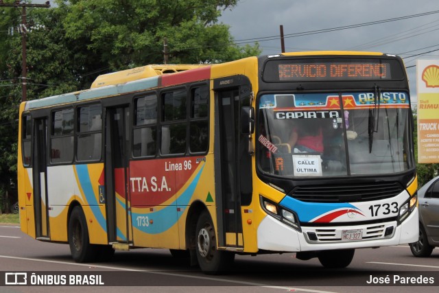 TTA S.A. - Línea 96 1733 na cidade de Ypacaraí, Central, Paraguai, por José Paredes. Número da foto: #12654590.