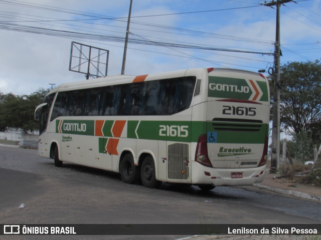 Empresa Gontijo de Transportes 21615 na cidade de Caruaru, Pernambuco, Brasil, por Lenilson da Silva Pessoa. Número da foto: #12655294.