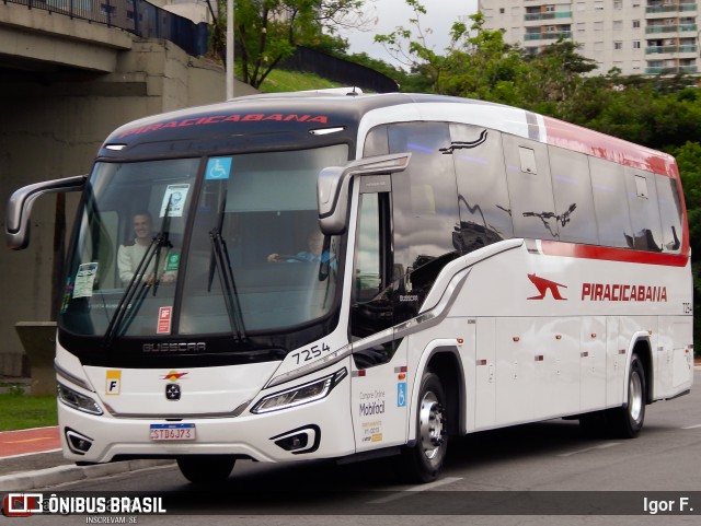 Viação Piracicabana 7254 na cidade de Barueri, São Paulo, Brasil, por Igor F.. Número da foto: #12655887.