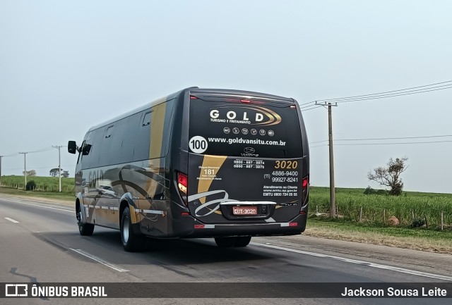 Gold Turismo e Fretamento 3020 na cidade de Itu, São Paulo, Brasil, por Jackson Sousa Leite. Número da foto: #12655659.