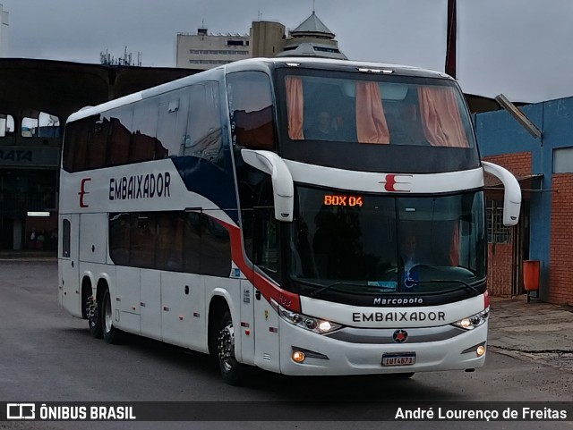 Expresso Embaixador 433 na cidade de Porto Alegre, Rio Grande do Sul, Brasil, por André Lourenço de Freitas. Número da foto: #12654673.