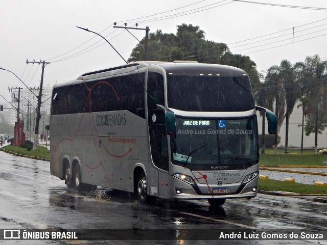 Companhia Coordenadas de Transportes 50660 na cidade de Juiz de Fora, Minas Gerais, Brasil, por André Luiz Gomes de Souza. Número da foto: #12656152.