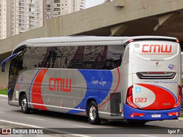 CMW Transportes 1323 na cidade de Barueri, São Paulo, Brasil, por Igor F.. Número da foto: #12656053.