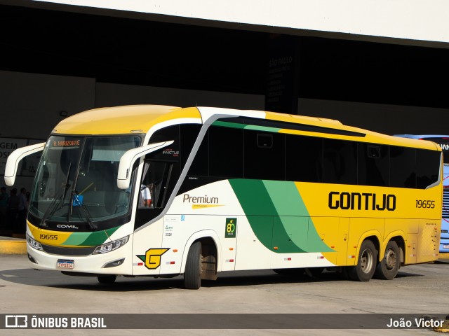 Empresa Gontijo de Transportes 19655 na cidade de Goiânia, Goiás, Brasil, por João Victor. Número da foto: #12656091.