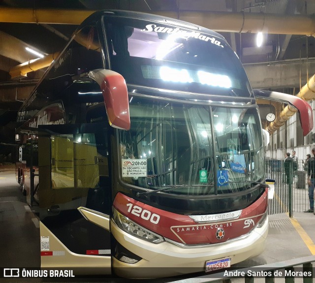 Santa Maria Fretamento e Turismo > Transportes Santa Maria(SP) 1200 na cidade de São Paulo, São Paulo, Brasil, por Andre Santos de Moraes. Número da foto: #12655120.