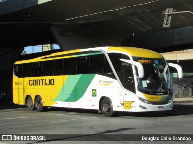 Empresa Gontijo de Transportes 19635 na cidade de Belo Horizonte, Minas Gerais, Brasil, por Douglas Célio Brandao. Número da foto: #12655798.
