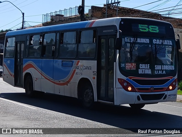 Capiata S.R.L. - Linea 53 y 58 152 na cidade de San Lorenzo, Central, Paraguai, por Raul Fontan Douglas. Número da foto: #12656005.