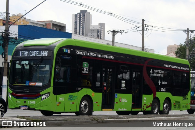 Viação Campo Belo 7 2048 na cidade de São Paulo, São Paulo, Brasil, por Matheus Henrique. Número da foto: #12655730.