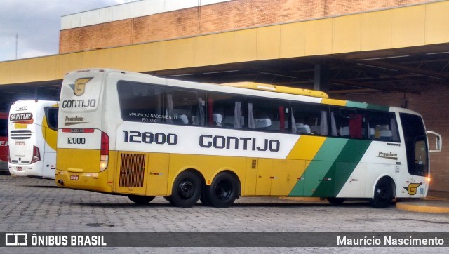 Empresa Gontijo de Transportes 12800 na cidade de Divinópolis, Minas Gerais, Brasil, por Maurício Nascimento. Número da foto: #12655936.