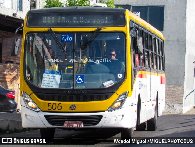 Rodoviária Caxangá 506 na cidade de Olinda, Pernambuco, Brasil, por Wendel Miguel /MIGUELPHOTOBUS. Número da foto: #12608601.