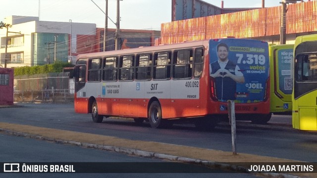 Viação Primor 400.092 na cidade de São Luís, Maranhão, Brasil, por JOIADA MARTINS. Número da foto: #12606744.