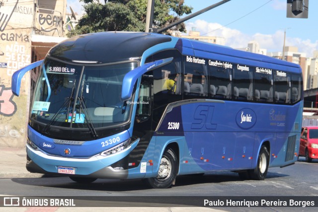 Viação São Luiz 25300 na cidade de Belo Horizonte, Minas Gerais, Brasil, por Paulo Henrique Pereira Borges. Número da foto: #12608945.
