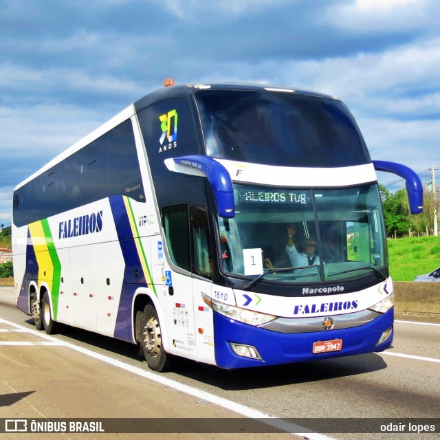 Faleiros Turismo 1610 na cidade de Caçapava, São Paulo, Brasil, por odair lopes. Número da foto: #12609181.