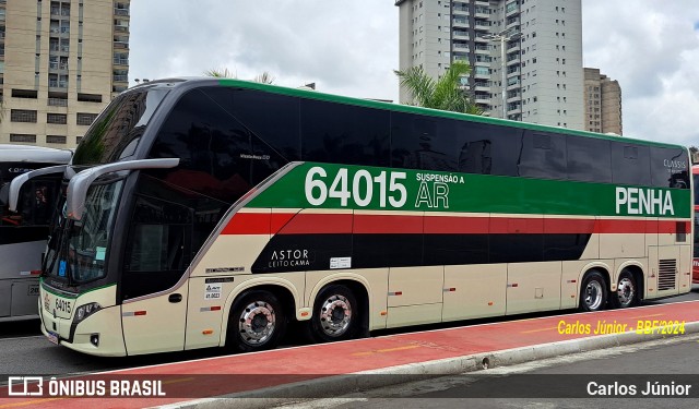 Empresa de Ônibus Nossa Senhora da Penha 64015 na cidade de Barueri, São Paulo, Brasil, por Carlos Júnior. Número da foto: #12607048.