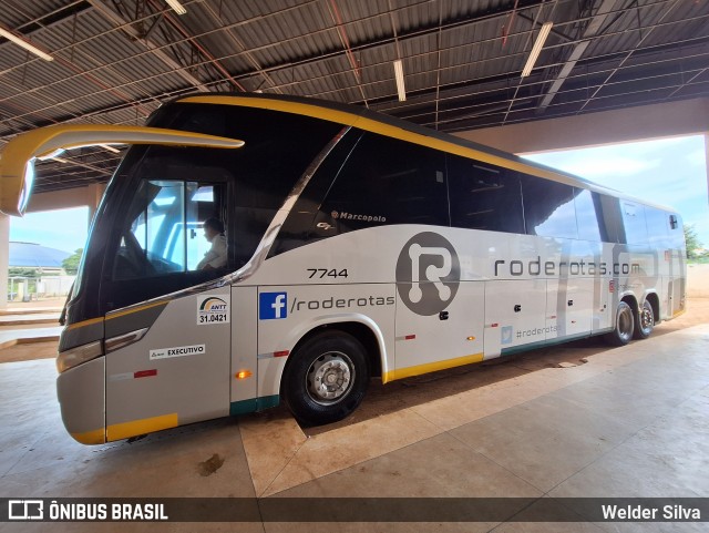 RodeRotas - Rotas de Viação do Triângulo 7744 na cidade de Catalão, Goiás, Brasil, por Welder Silva. Número da foto: #12607688.