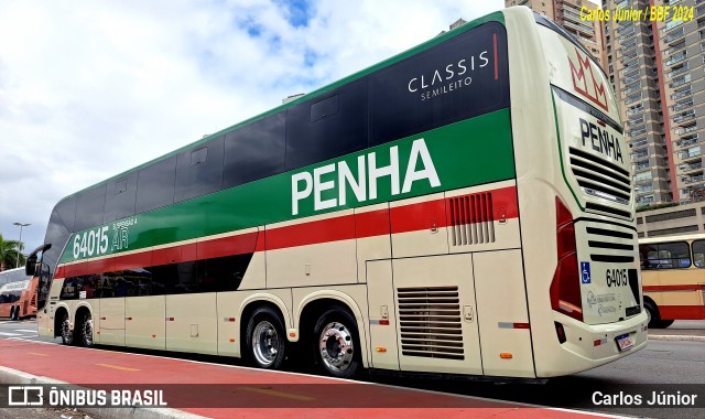 Empresa de Ônibus Nossa Senhora da Penha 64015 na cidade de Barueri, São Paulo, Brasil, por Carlos Júnior. Número da foto: #12607053.