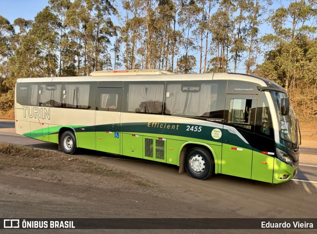 Turin Transportes 2455 na cidade de Congonhas, Minas Gerais, Brasil, por Eduardo Vieira. Número da foto: #12608538.