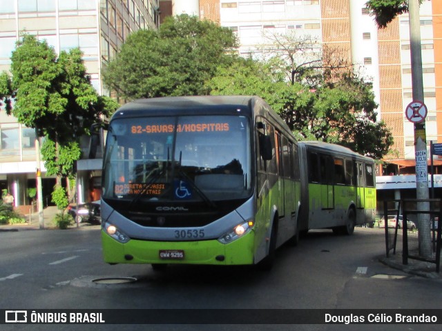 Bettania Ônibus 30535 na cidade de Belo Horizonte, Minas Gerais, Brasil, por Douglas Célio Brandao. Número da foto: #12608795.