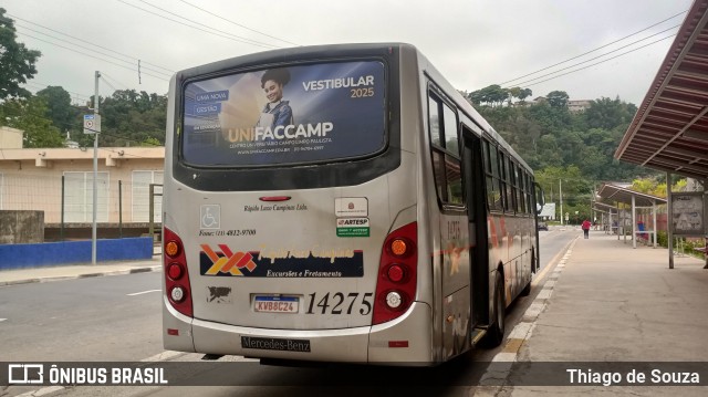Rápido Campinas 14275 na cidade de Franco da Rocha, São Paulo, Brasil, por Thiago de Souza. Número da foto: #12606632.