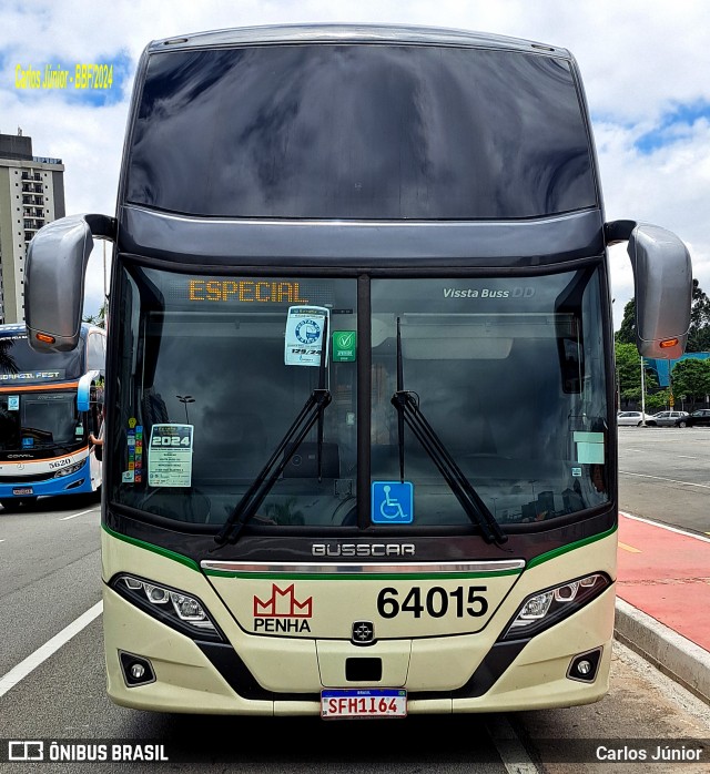 Empresa de Ônibus Nossa Senhora da Penha 64015 na cidade de Barueri, São Paulo, Brasil, por Carlos Júnior. Número da foto: #12607039.