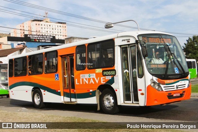 Linave Transportes A03013 na cidade de Nova Iguaçu, Rio de Janeiro, Brasil, por Paulo Henrique Pereira Borges. Número da foto: #12608847.