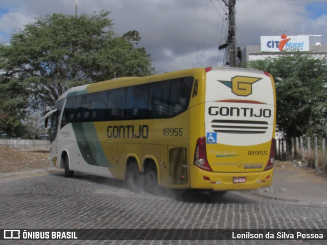 Empresa Gontijo de Transportes 18955 na cidade de Caruaru, Pernambuco, Brasil, por Lenilson da Silva Pessoa. Número da foto: #12608962.